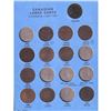 Image 1 : 1859-1919 Canada Large Cents in vintage Whitman album. You will receive 32 coins dated between 1859-