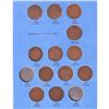 Image 3 : 1859-1919 Canada Large Cents in vintage Whitman album. You will receive 32 coins dated between 1859-