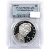 Image 1 : 2009-P USA Abraham Lincoln Dollar PCGS Certified PR-69 Deep Cameo
