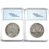 Image 2 : Pair of 1935 Canada Silver Dollar NNC Certified MS-62. 2pcs