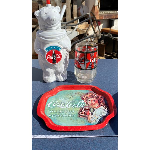 Coca-Cola Lot (Tray, Cup, Etc)