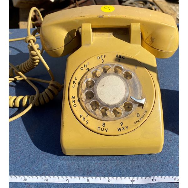 Old Gold Table Telephone