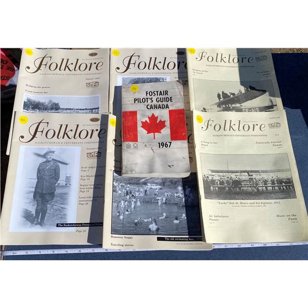 Folklore Books + 1967 Fostair Pilots Guide