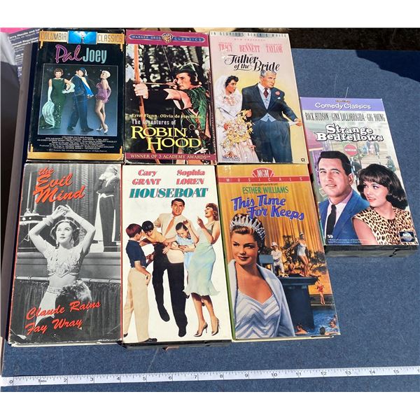 (7) VHS Movies