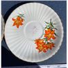Image 2 : Lot Of Sask Tiger Lilly Pattern Dishes (7 Plates, 8 Cups, 1 Ashtray)