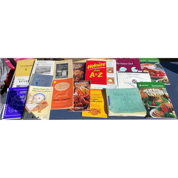 Large Lot Of Cook Books