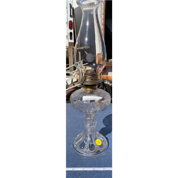 Zipper Loop Lamp #1 + Chimney