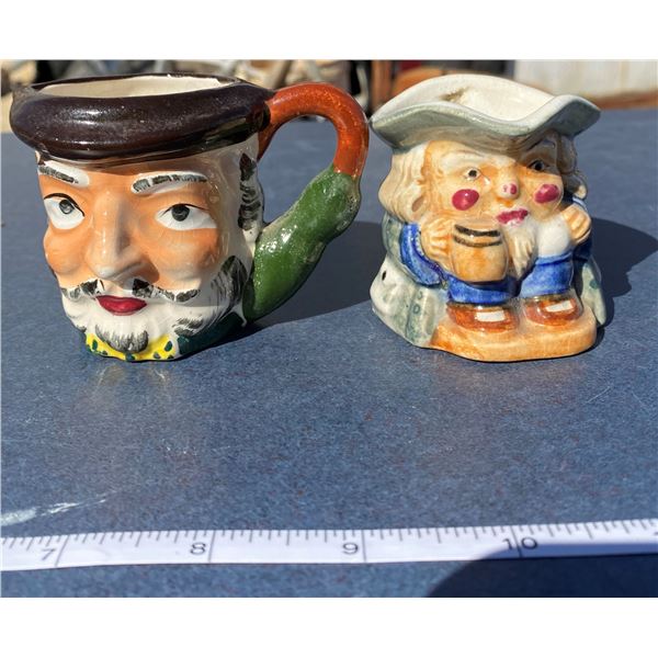2 Toby Mugs