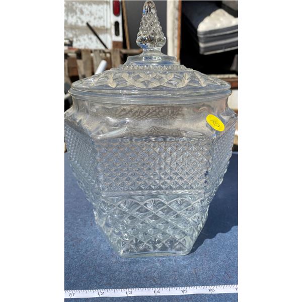 Comport + Lid (Glass)