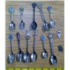 Image 1 : 11 Decorative Spoons & 2 Keychain Fobs
