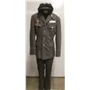 Image 1 : 1980s, East German Dress Suit With Fur Hat & Metals, Large