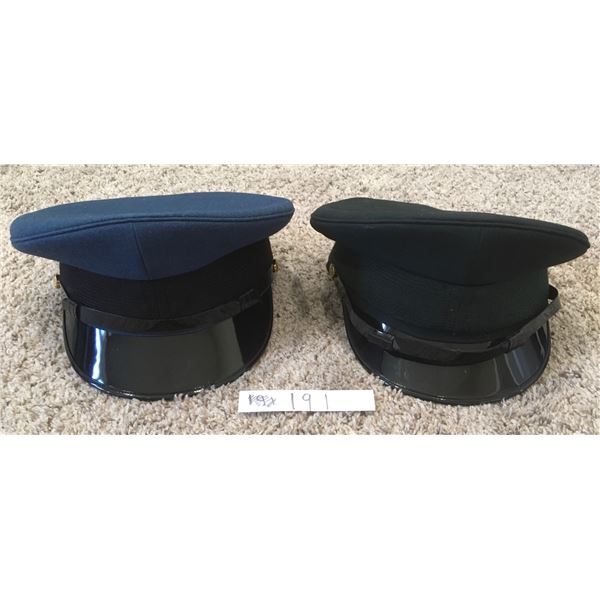 2 Canadian Military Dress Hats (Airforce and Army), New