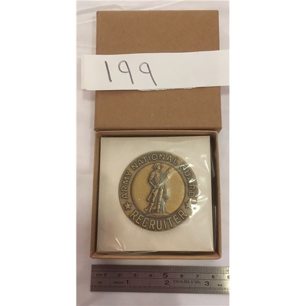 army national guard recruiter badge