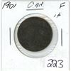 Image 1 : 1901 Canadian large cent - fine