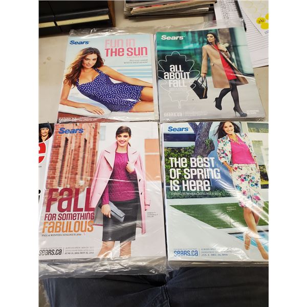 4 X SEARS CATALOGUES