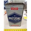 Image 4 : CO-OP 5 GALLON PAIL & PRESTONE ANTI-FREEZE TIN