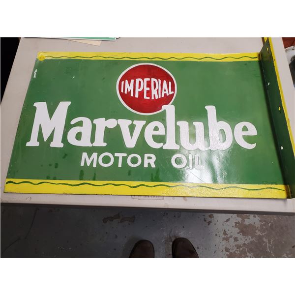 MARVELUBE MOTOR OIL SIGN