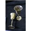 Image 8 : Misc. Metal items: Chalices, Stein, Vintage Iron Bottom etc.