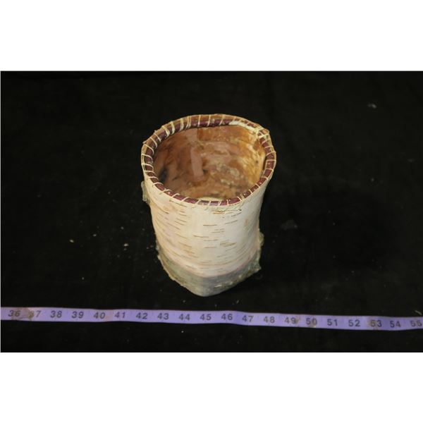 Birch Bark Basket 5.5"