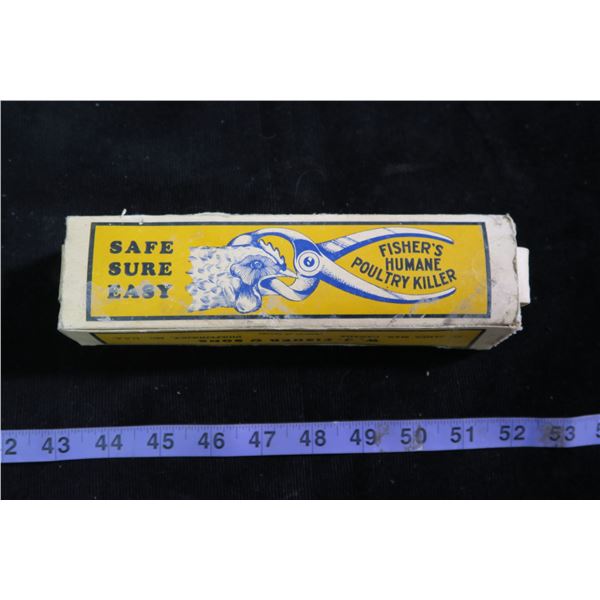 Fishers Humane Poultry Killer with Original Box