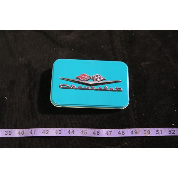 Chevy Numbered Limited Edition Tin, 2 Decks Cards Inside