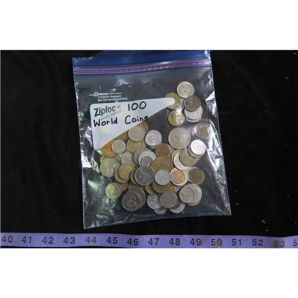 100 World Coins