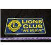 Image 1 : Lions Club Licence Plate