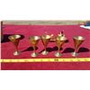 Image 8 : Apple Basket & Asian Figurines & Brass Goblets