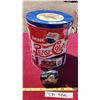 Image 1 : Large Pepsi Tin &  Small Coke Lunchbox