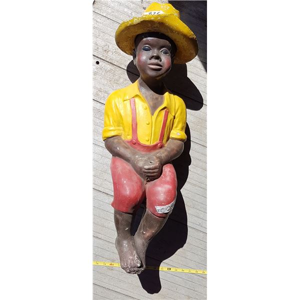 Concrete Sitting Child