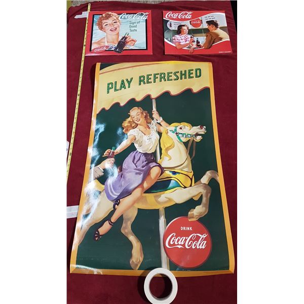 Coke Poster & Calanders