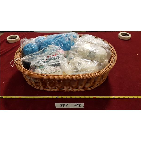 Basket & Yarn
