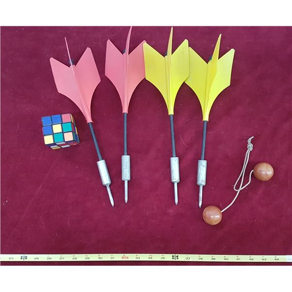 Lawn Darts & Rubics Cube Etc.