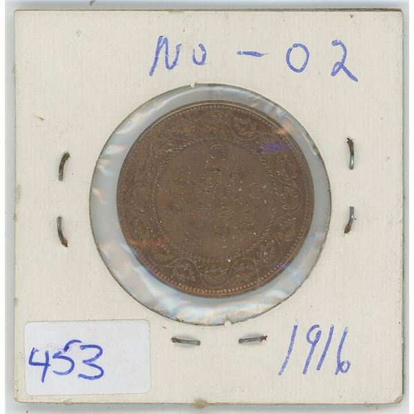 1916 Canadian One Cent Coin