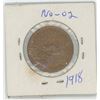 Image 2 : 1918 Canadian One Cent Coin