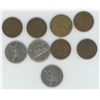 Image 1 : 6 X Various Canadian One Cent Coins & 3 X Canadian 5 Cent Coins