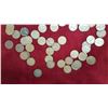 Image 7 : 84 X 1950-1968 Canadian & US One Cent Coins