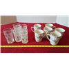 Image 1 : Lot of 6 Matching Mugs & 6 Matching Glasses