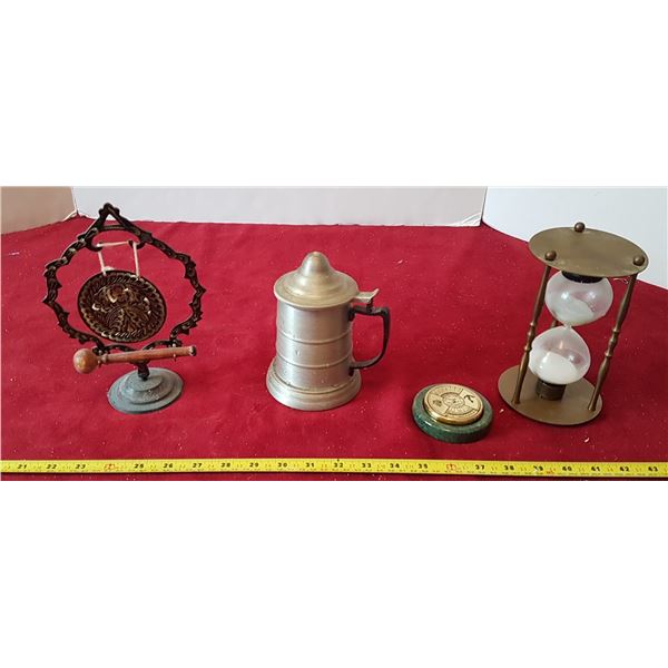 Lot Beer Stein , Hour Glass & Home Décor