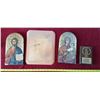 Image 1 : Lot of 4 Religious Wall - Hangings