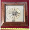 Image 1 : Bulova Wall Clock Wood Frame