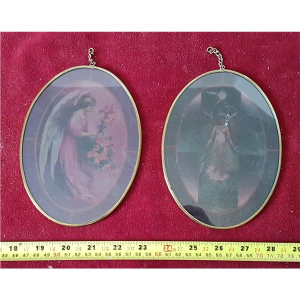 2 Religious Window Hangings