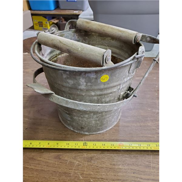 GALVANIZED MOP PAIL BUCKET