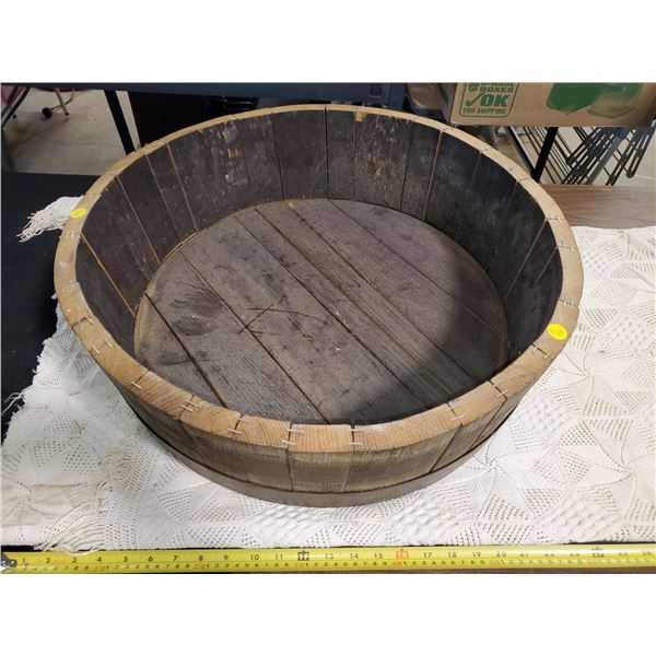 OAK BARREL BOTTOM 23"DIA