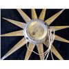 Image 3 : INGRAHAM STARBURST CLOCK - WORKING