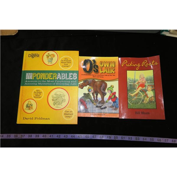Lot 3 Books