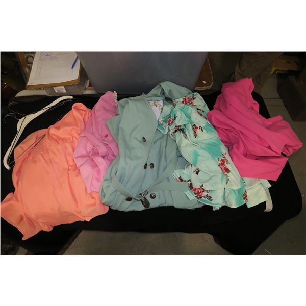 Lot of 5 Vintage Dresses