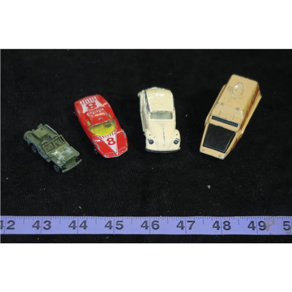 Lot of Vintage Die Cast Cars (Zylmex, Yatming, Playart)
