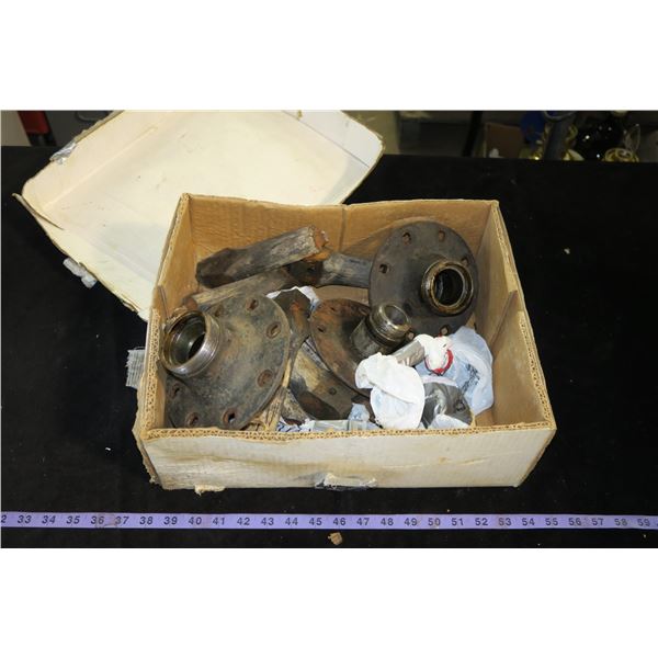 Lot of Vintage Hubs & Spokes + Hardware