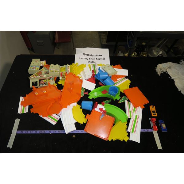 1978 Matchbox Lesney Shell Service Station Set